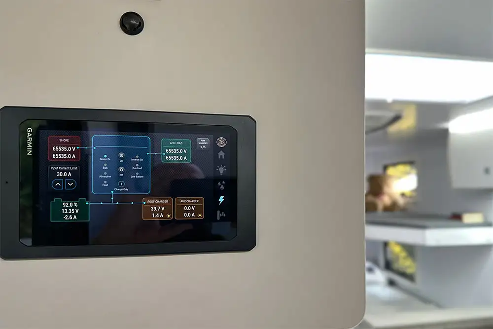Pause trailer Garmin control