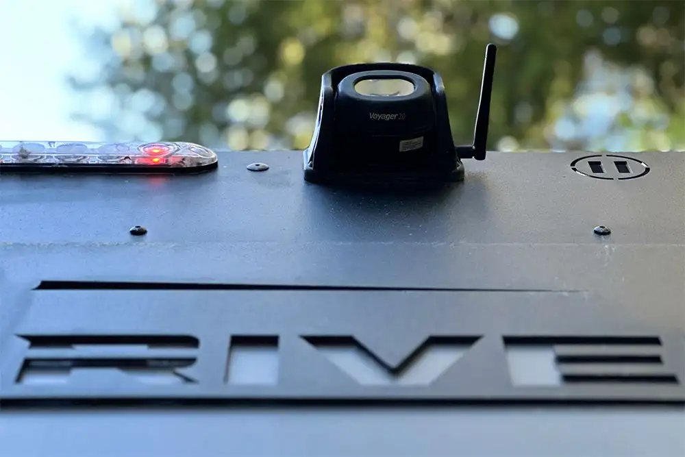 Pause travel trailer observation camera